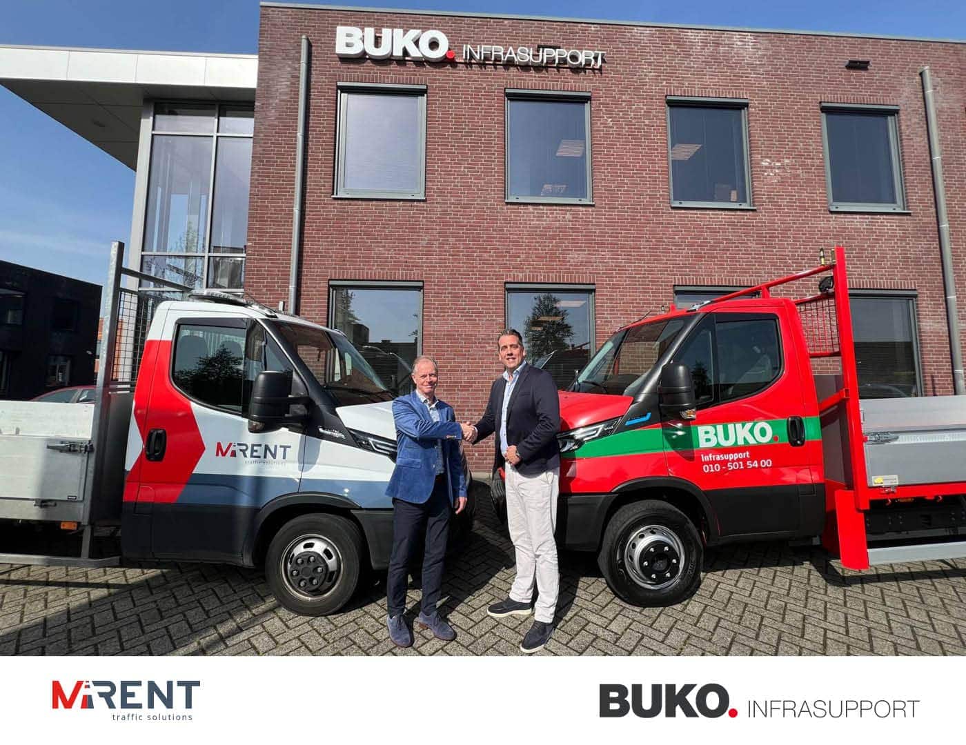 MRent draagt bedrijfsactiviteiten over aan BUKO Infrasupport